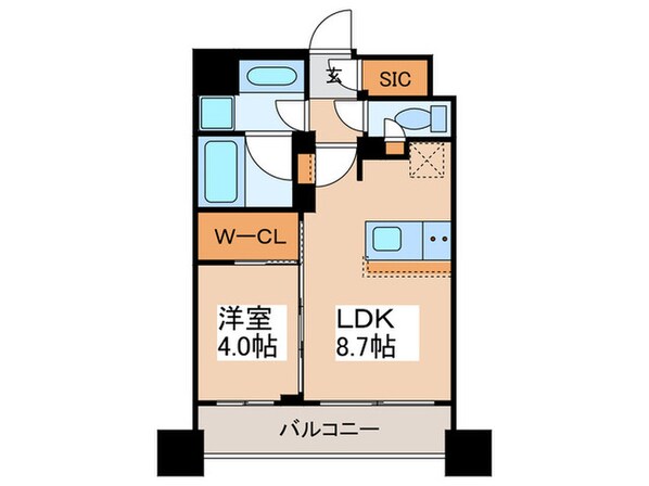 ｼﾃｨｲﾝﾃﾞｯｸｽ秋葉原（202）の物件間取画像